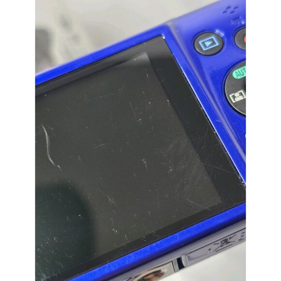 Canon PowerShot ELPH 190 IS 20MP 10X Optical Zoom Wi-Fi Digital Camera Blue Lot - Picture 8 of 16